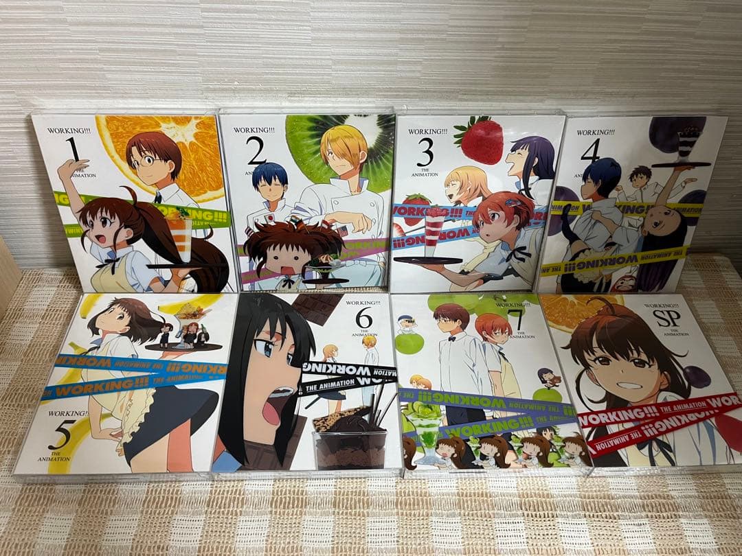 WORKING!!! [第3期] 初回全8巻セットDVD