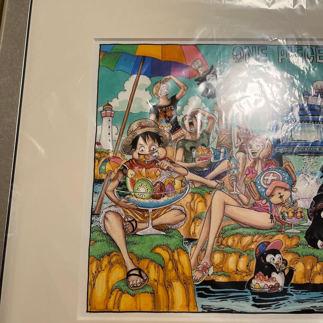 ワンピースジャンプ50周年記念複製原画B