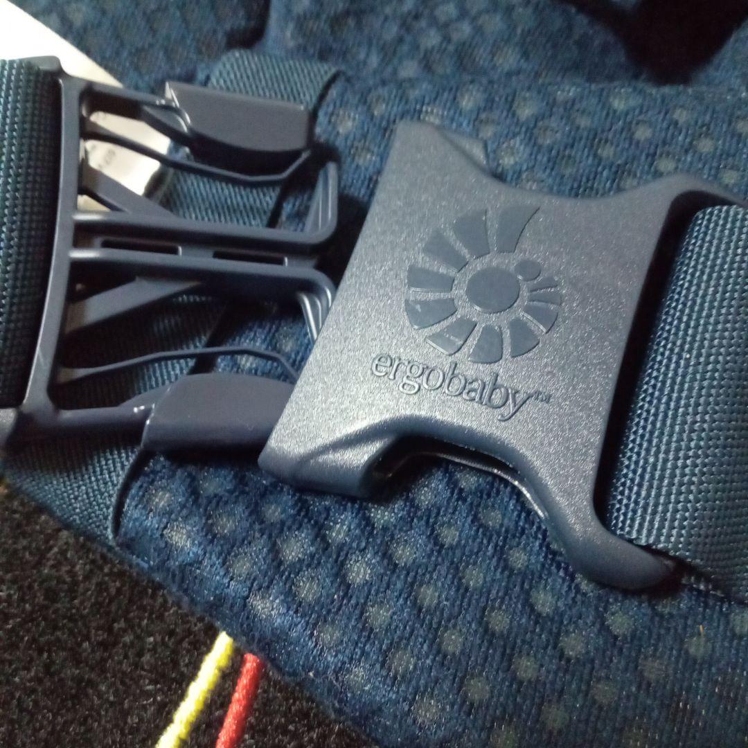 エルゴベビー オムニブリーズ 抱っこ紐 ネイビー ミッドナイトブルー