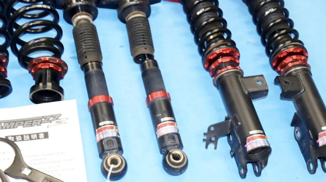 RAV4　ハリアー　ハリアーハイブリット　MXAAA52　MXAA54　車高調