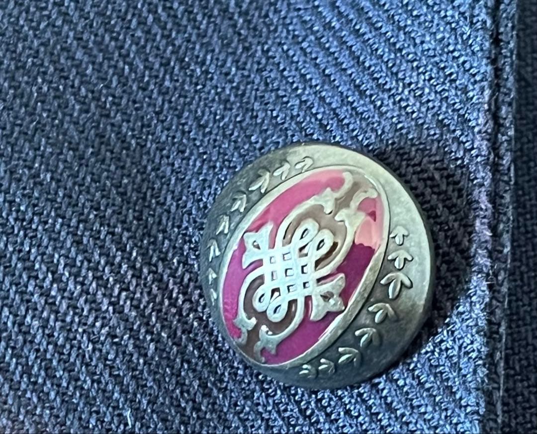 ETRO エトロ コットンツイルネイビー テーラードジャケット 48