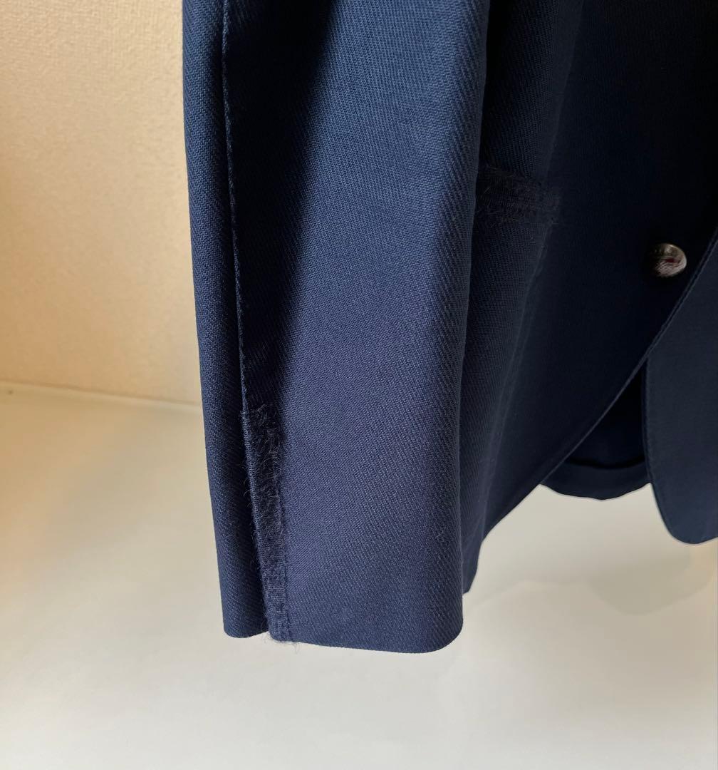 ETRO エトロ コットンツイルネイビー テーラードジャケット 48