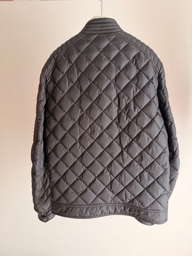 モンクレール BREITMAN ライダース ダウンジャケット 黒　サイズ 4