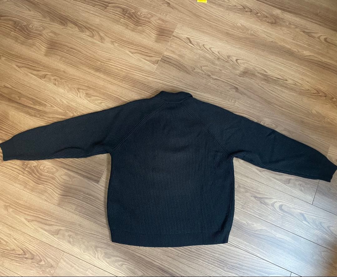 Supreme Small Box Polo Sweater ブラック