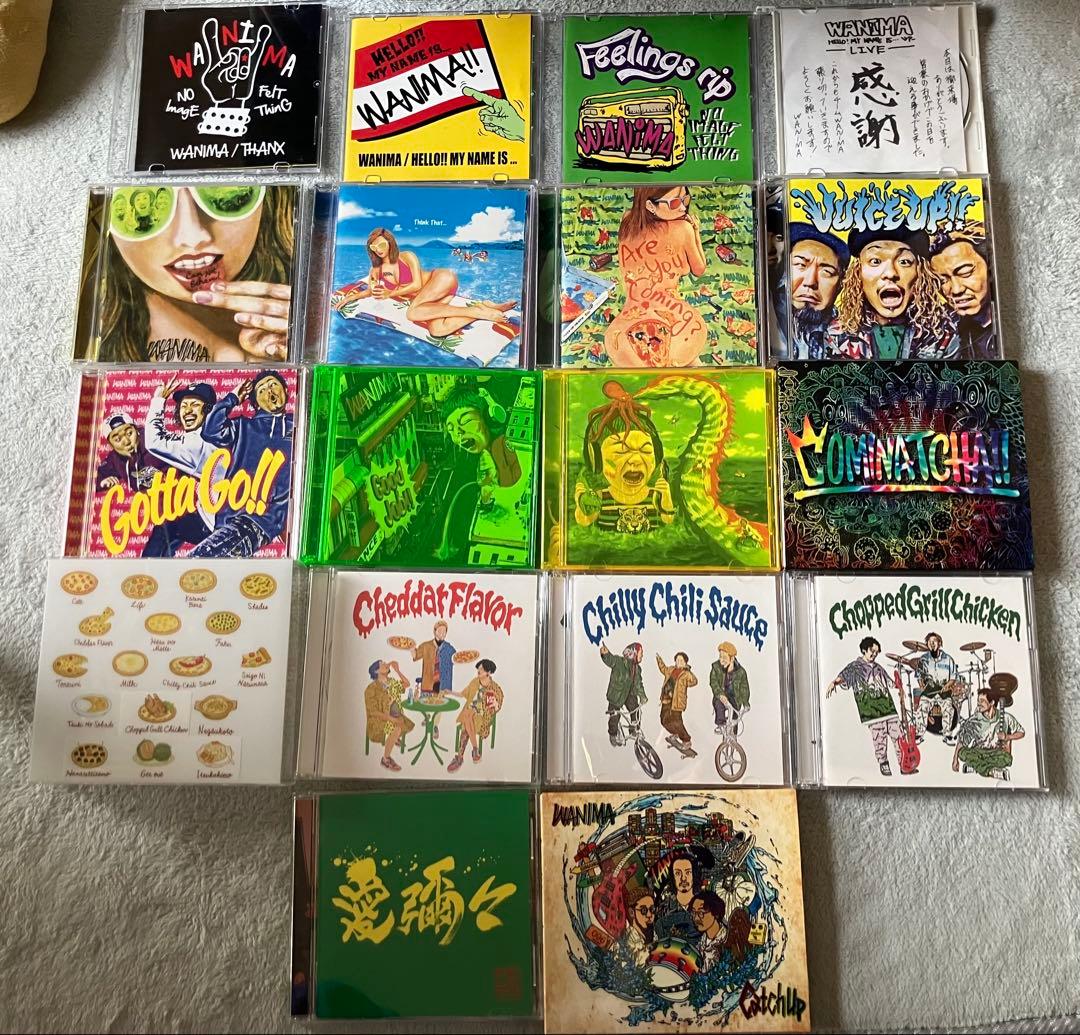 WANIMA CD 17作品　セット　バラ売り不可