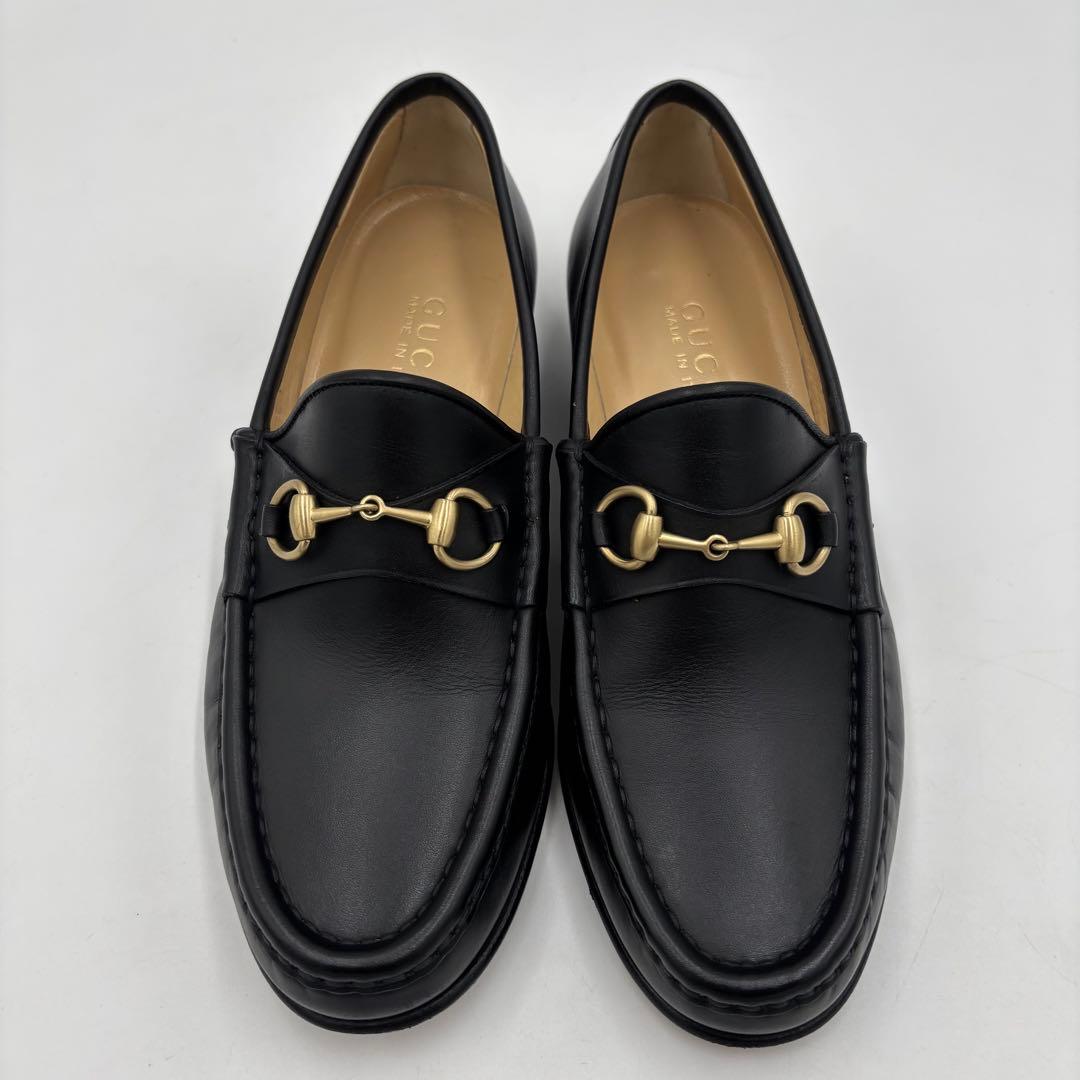 GUCCI グッチ ホースビット レザー ローファー 36 1/2 約23,5㎝