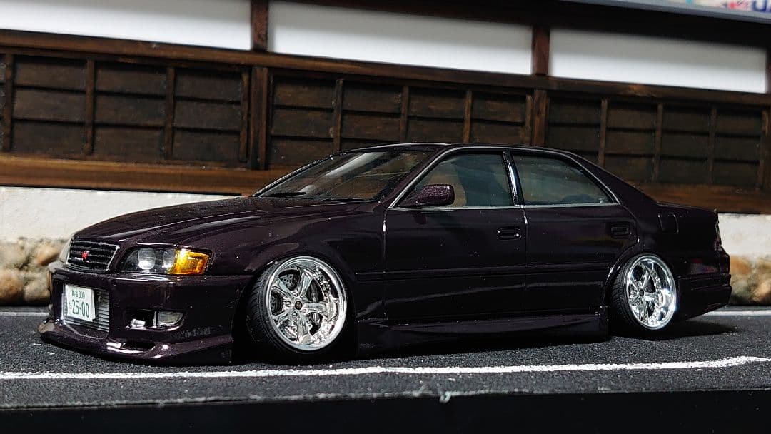 1/24 アオシマ チェイサー Blitz 完成品