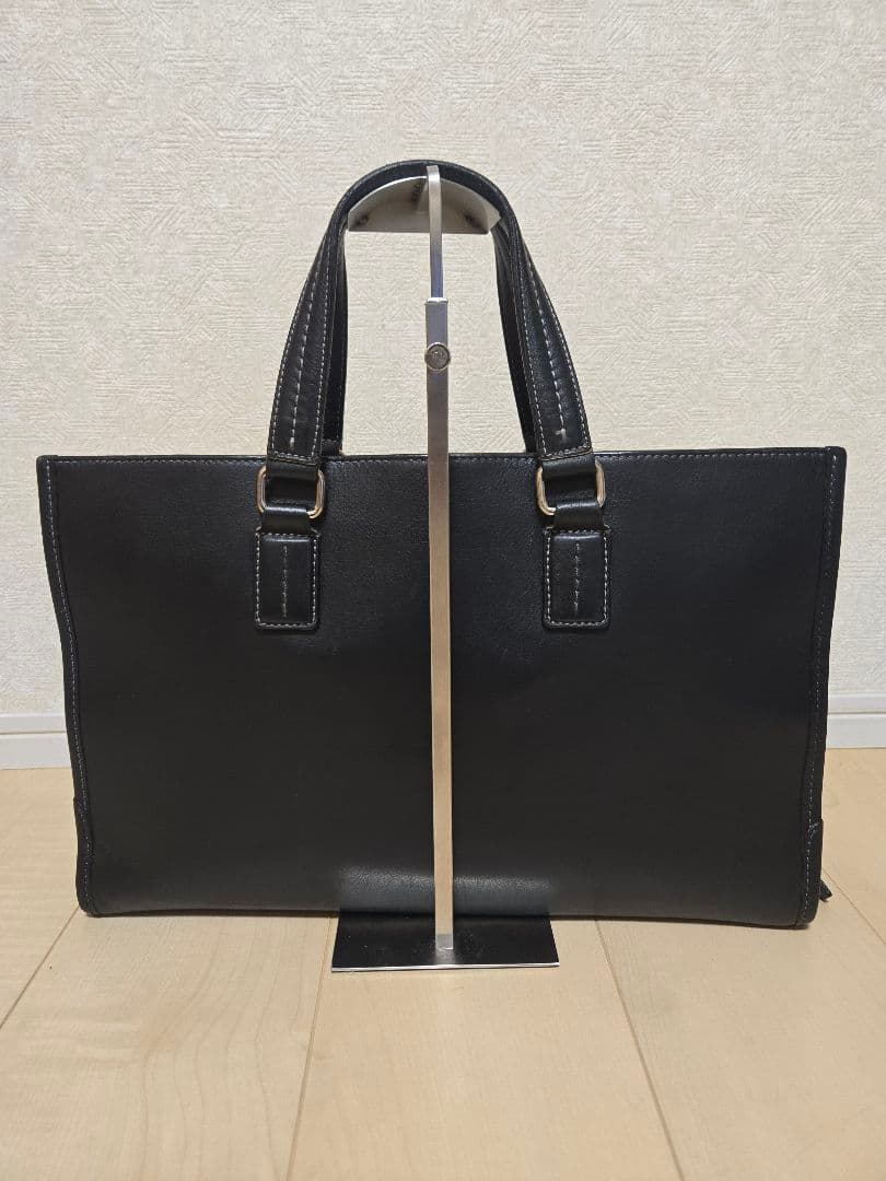 土屋鞄　プロータ　ビジネススクエアバッグ ブラック 保存袋付き