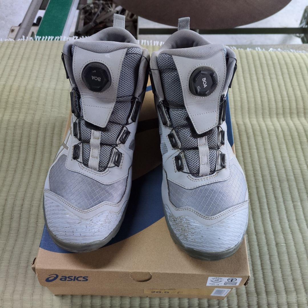ASICS GORE-TEX 安全靴 グレー/ホワイト　限定カラー