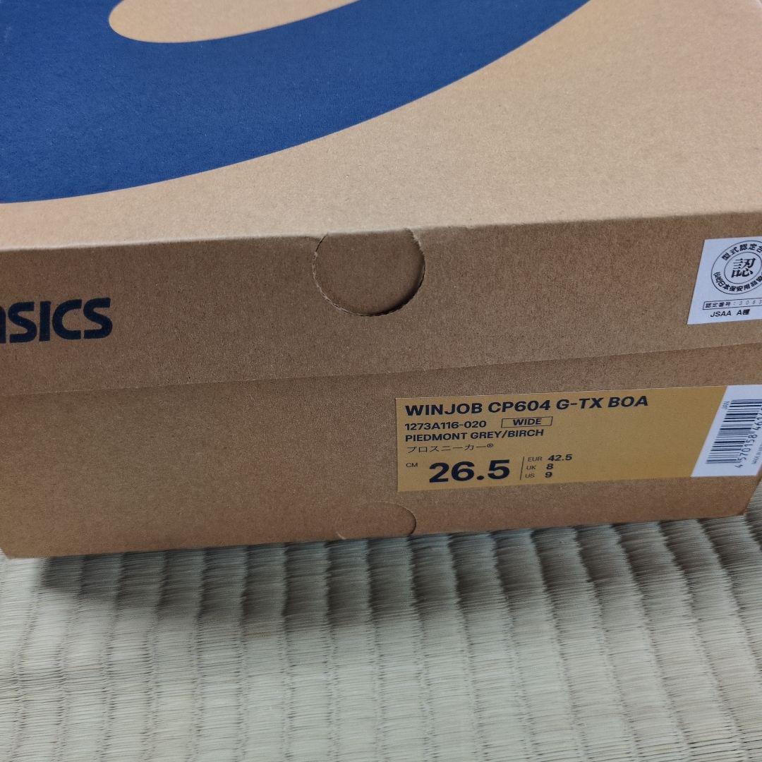 ASICS GORE-TEX 安全靴 グレー/ホワイト　限定カラー