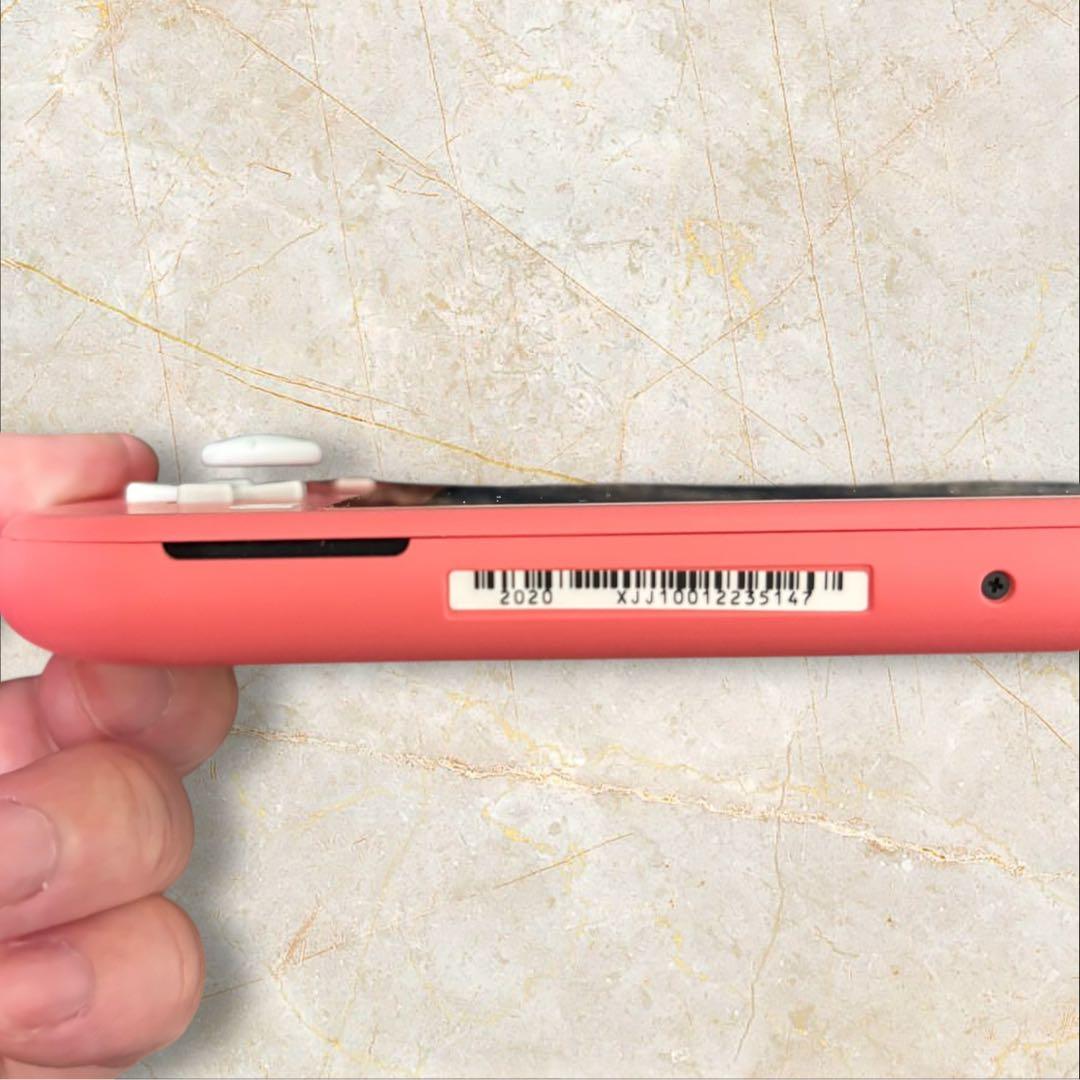 【Nintendo Switch Lite】 ☆コーラルピンク☆ ケース付き