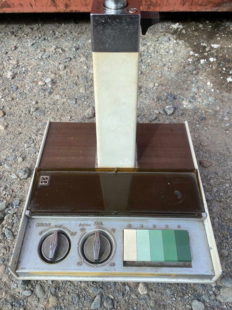 ち*う様 レトロ スタンド扇風機 シルバー