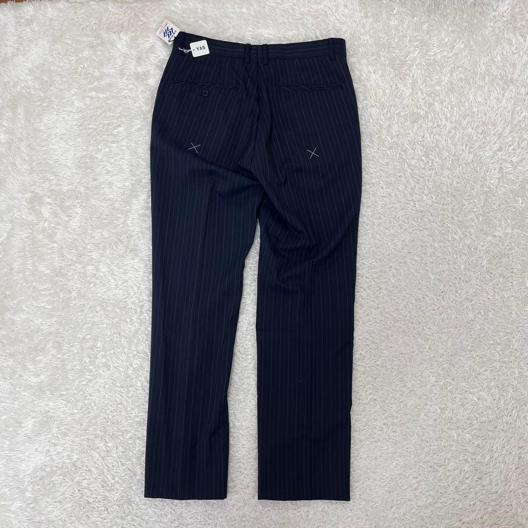 【新品　タグ付き】青山 セットアップ スーツ ウォッシュブル YA5 ネイビー