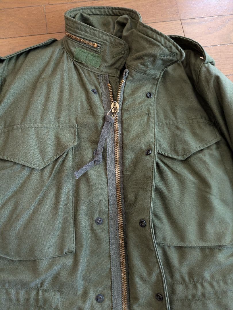 80s ALPHA M−65 フィールドジャケット