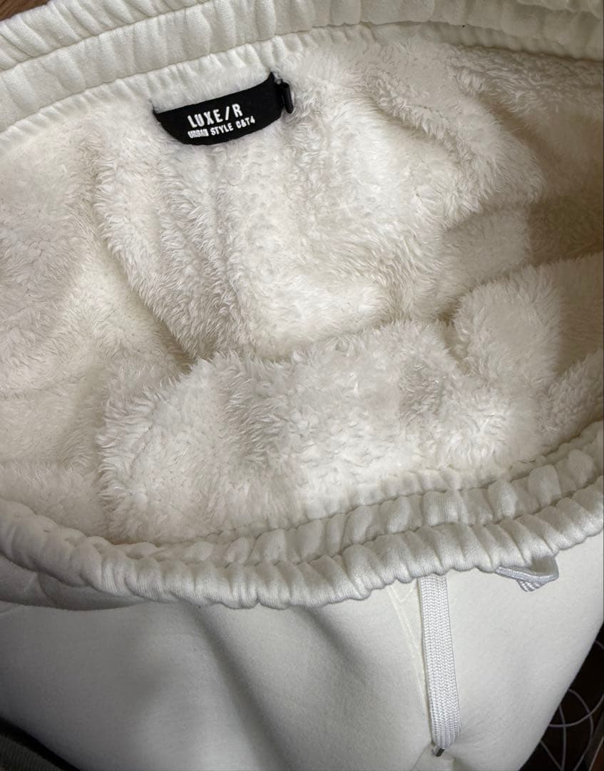 未使用　LUXE/R スポンジ ジップパーカー ジョガーパンツ　セットアップ