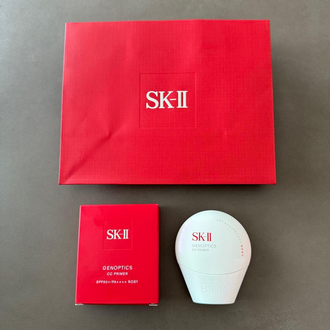 SK-Ⅱ ジェノプティクス CCプライマー　 ロージーピンク