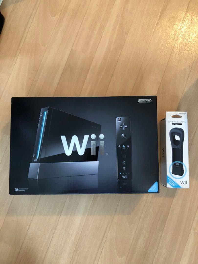 【新品未使用】Nintendo Wii RVL-001&Wiiモーションプラス