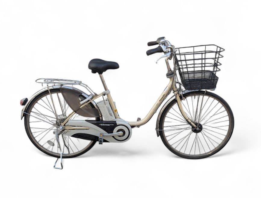 電動アシスト自転車 シティタイプ ホワイト　ブリジストン直接引き取り市