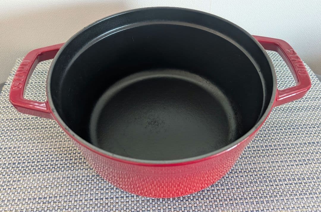 ストウブ ピコ・ココット ラウンド22cm 両手鍋 ★おまけ付き