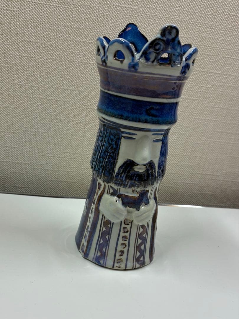 ロイヤルコペンハーゲン　チェスキング　アルミニア　フィギュリン　BASE