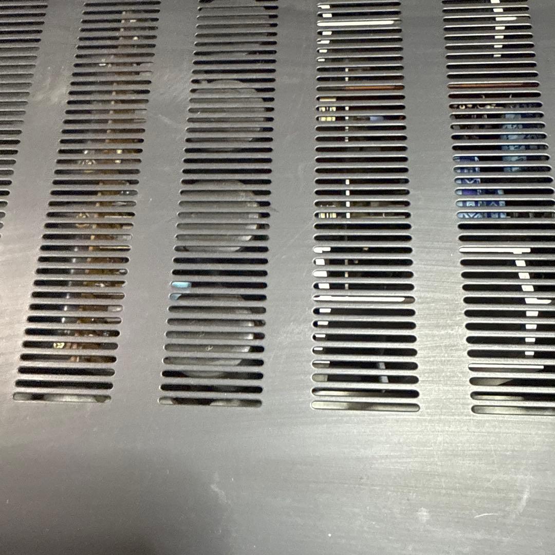 音出力するAU-Ｄ607プリメインアンプ　ジャンク