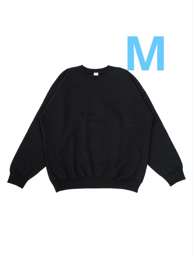 OVY Original Fabric Crew Neck Sweat 黒