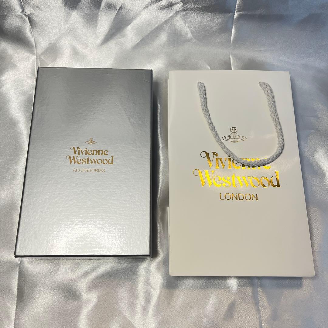 新品 Vivienne Westwood ブラック赤内装 長財布