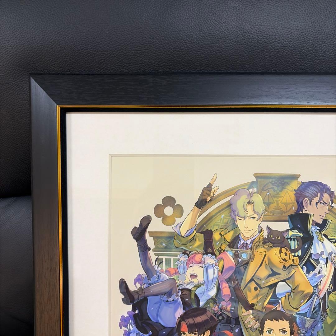 逆転裁判 20周年 「塗和也」豪華描き下ろしキャラファイングラフ