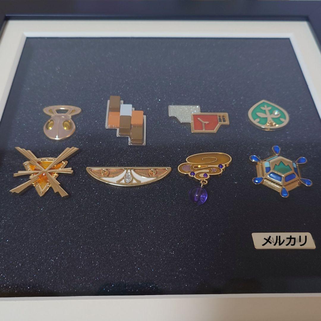【世界300個限定希少品】ポケモン ジムバッジ コンプリートセット XY