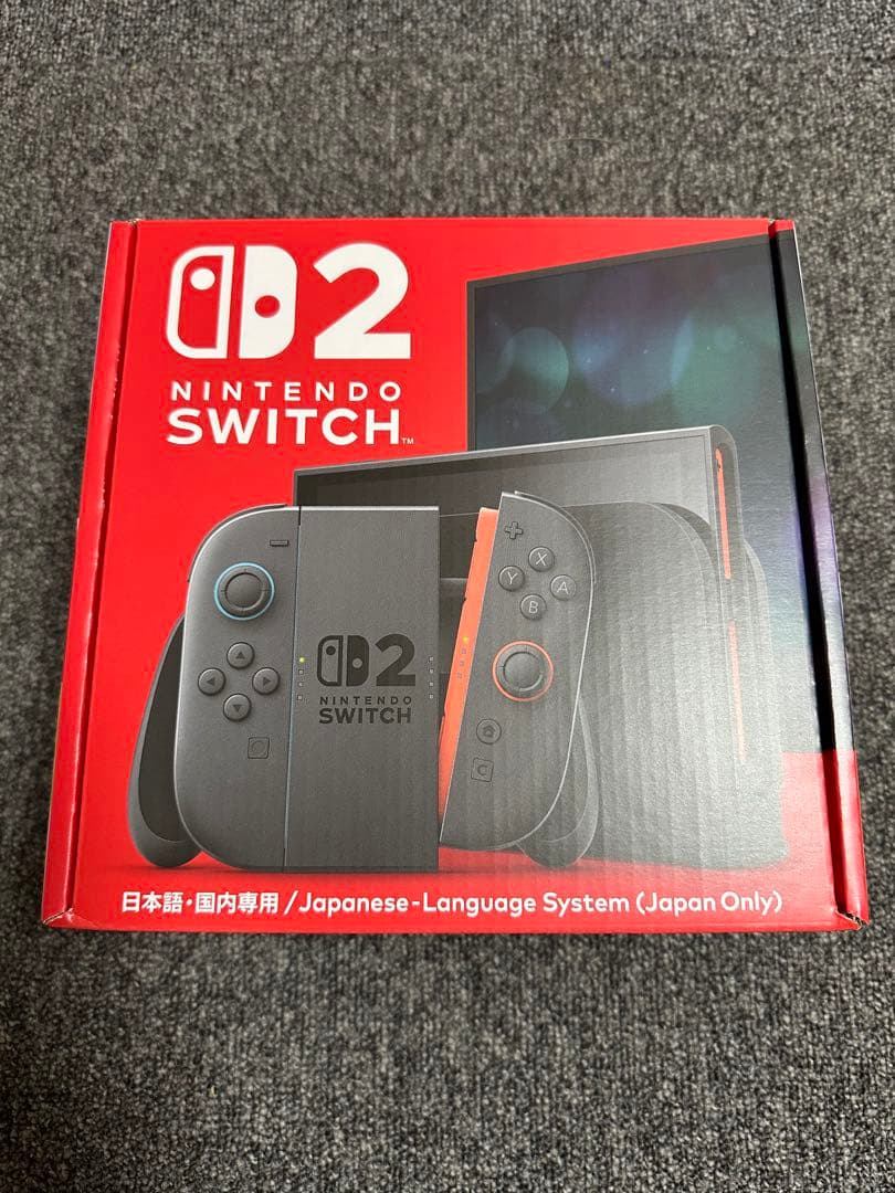 新品Switch2 メーカー保証付き 日本語専用 本体