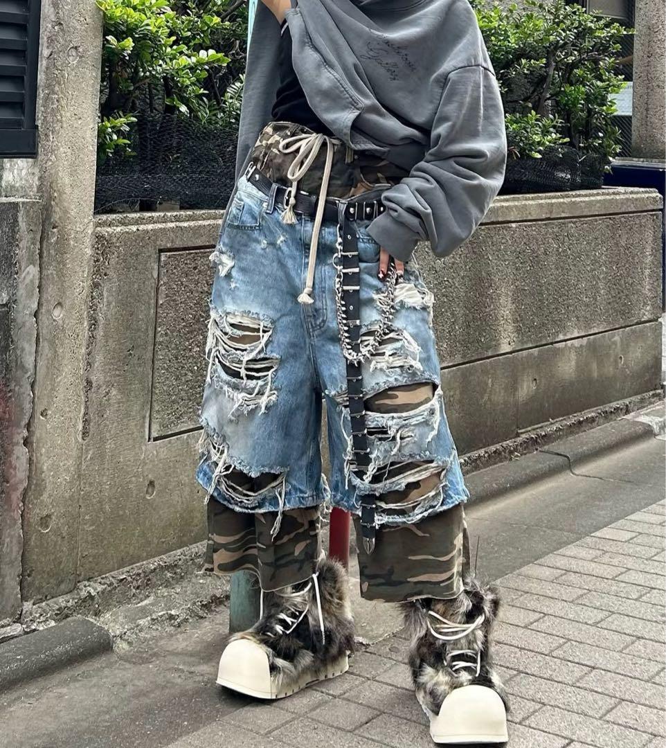 sunday off club レイヤードショーツ