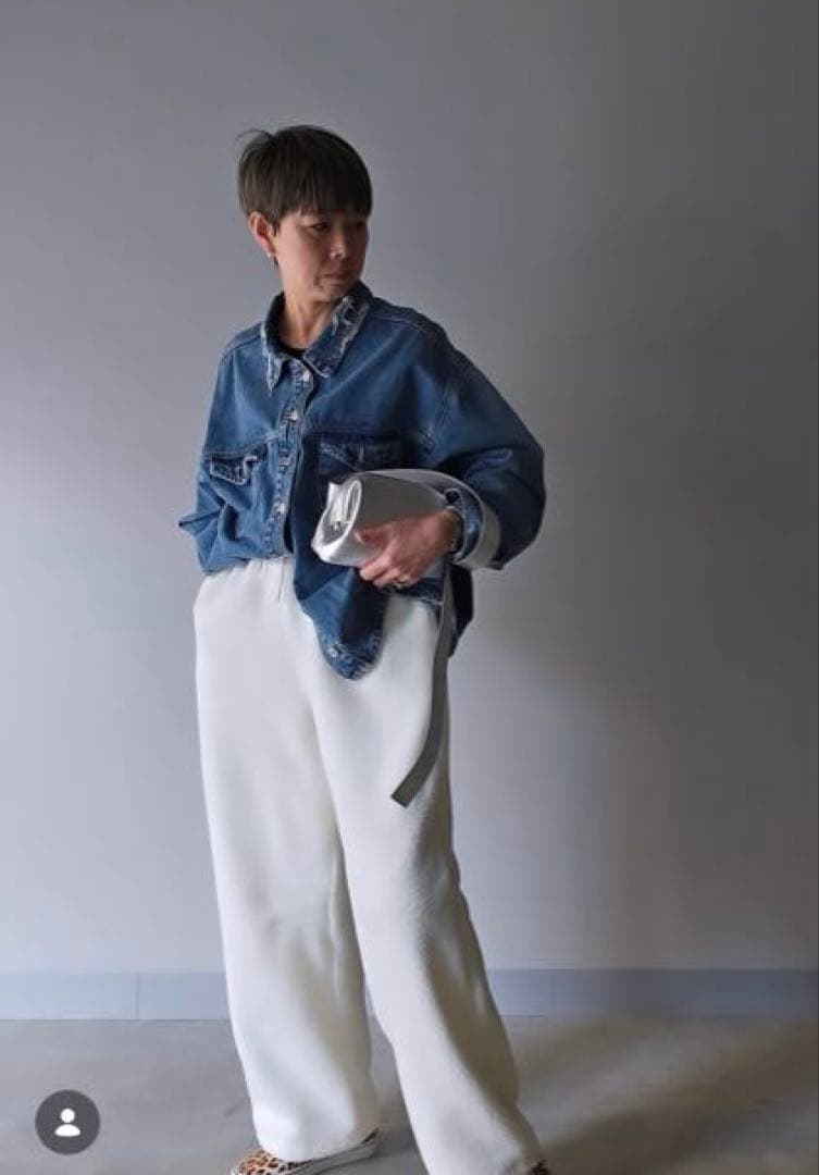 HAILEE 完売商品 モコパンツ ホワイト