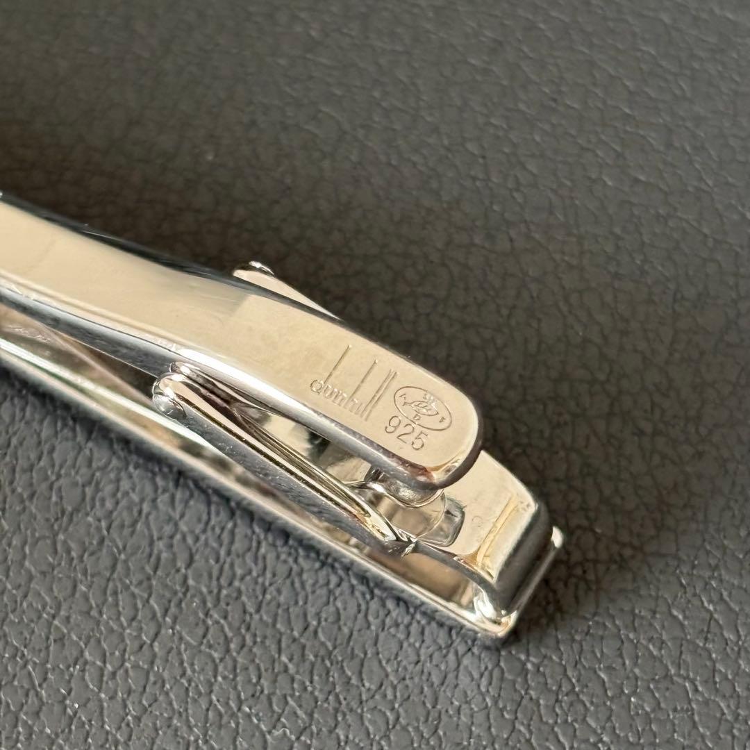 【良品】【ダンヒル】ネクタイピン ピンクシェル シルバー925 結婚式