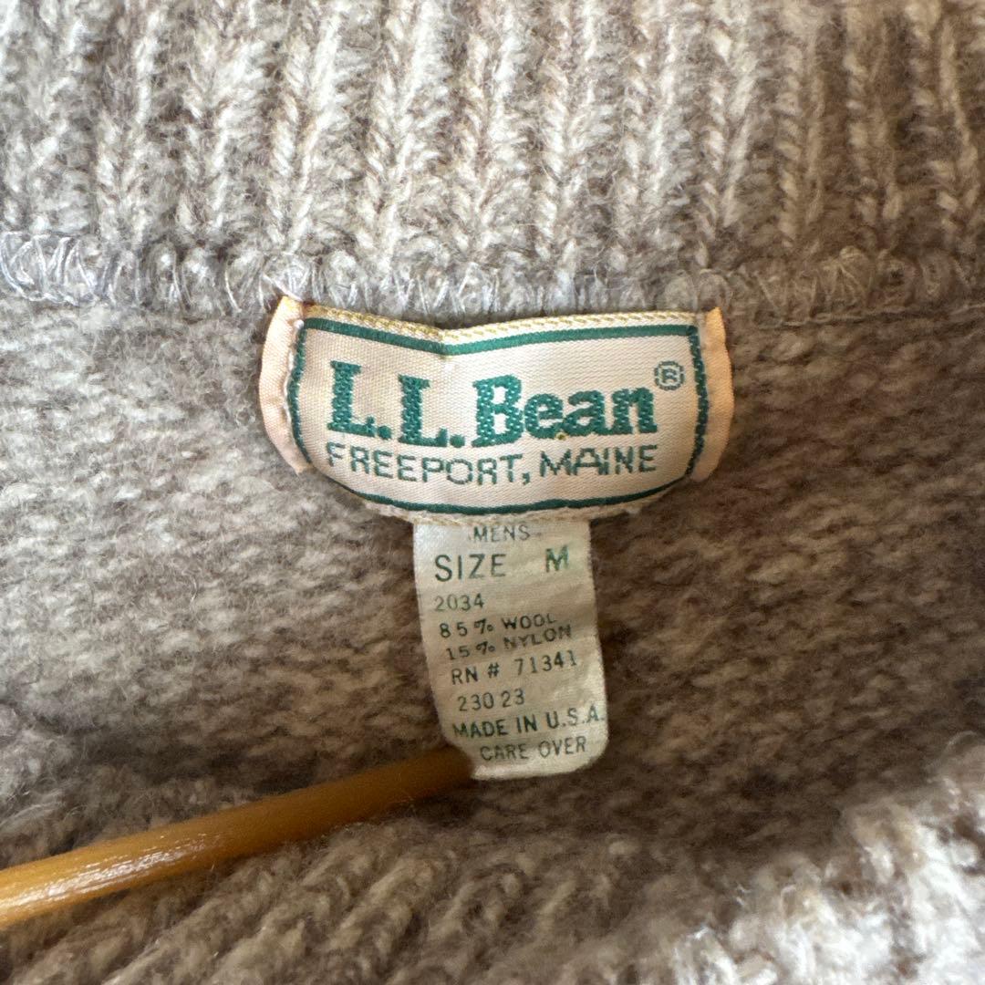 80s~90s L.L.Bean ボーダー ニット セーター USA製