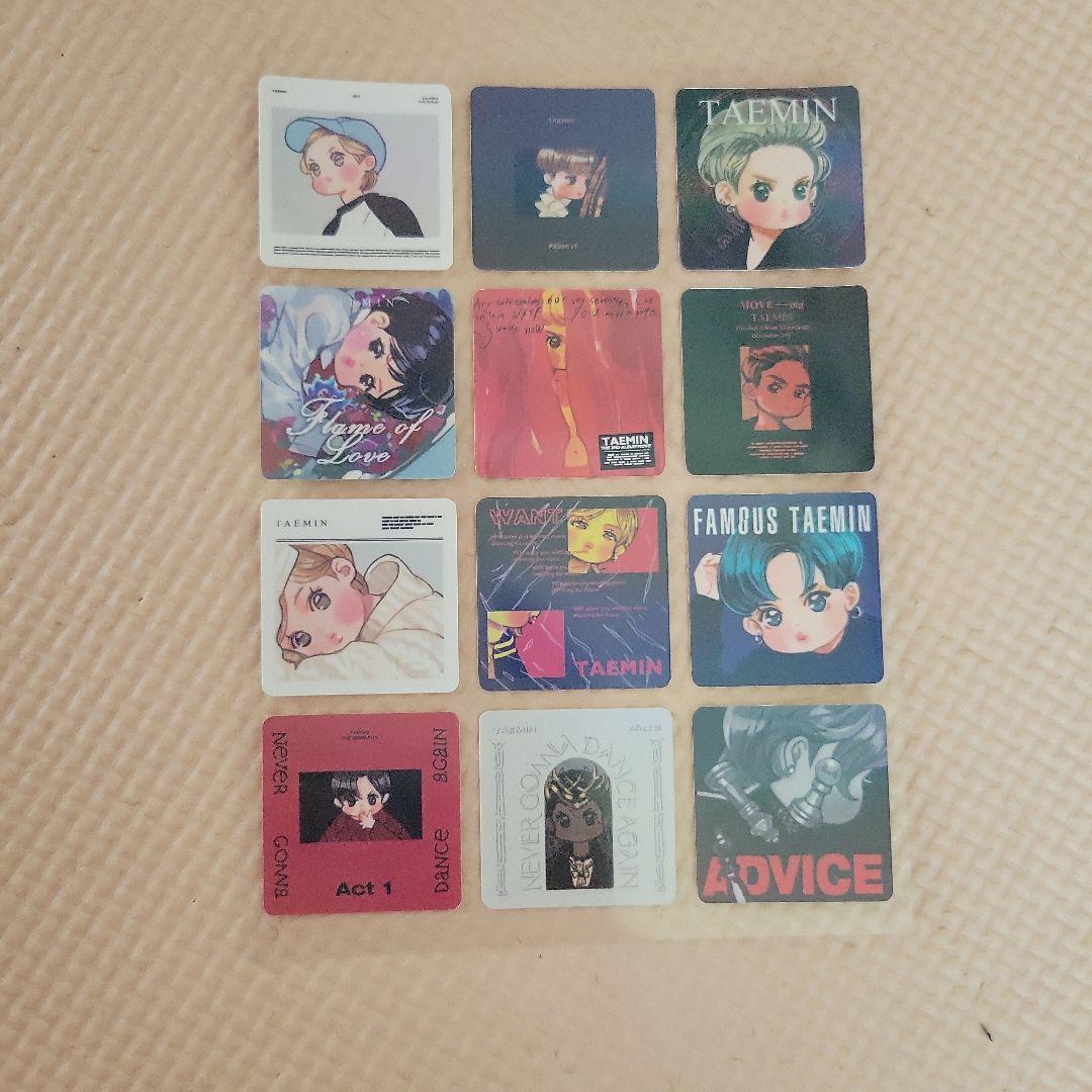 SHINeeテミンCD30枚 デビューから現在まで❗ジャケットシ－ルのおまけ付き