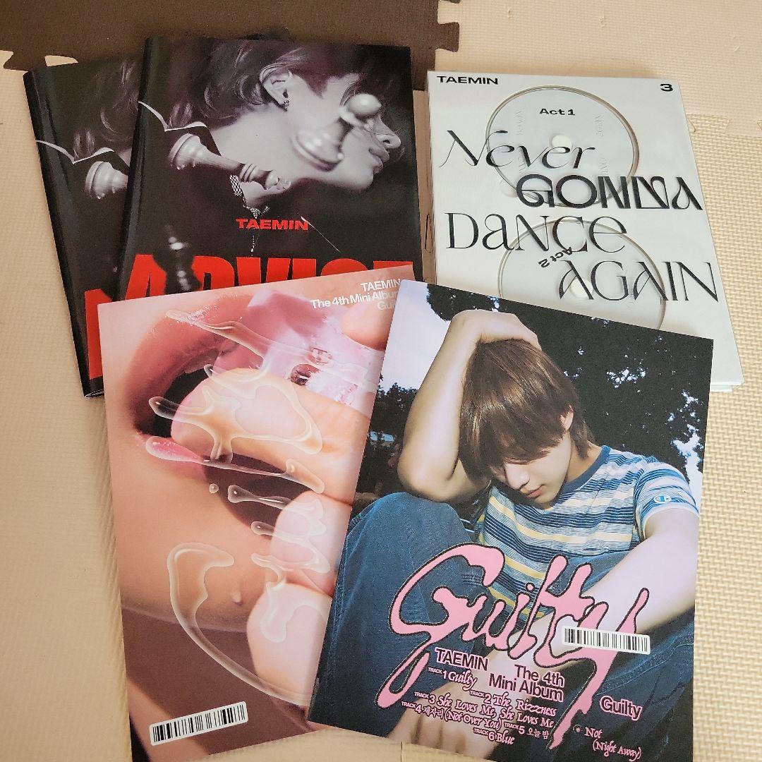 SHINeeテミンCD30枚 デビューから現在まで❗ジャケットシ－ルのおまけ付き