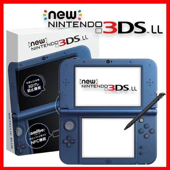 Newニンテンドー3DS LL メタリックブルー