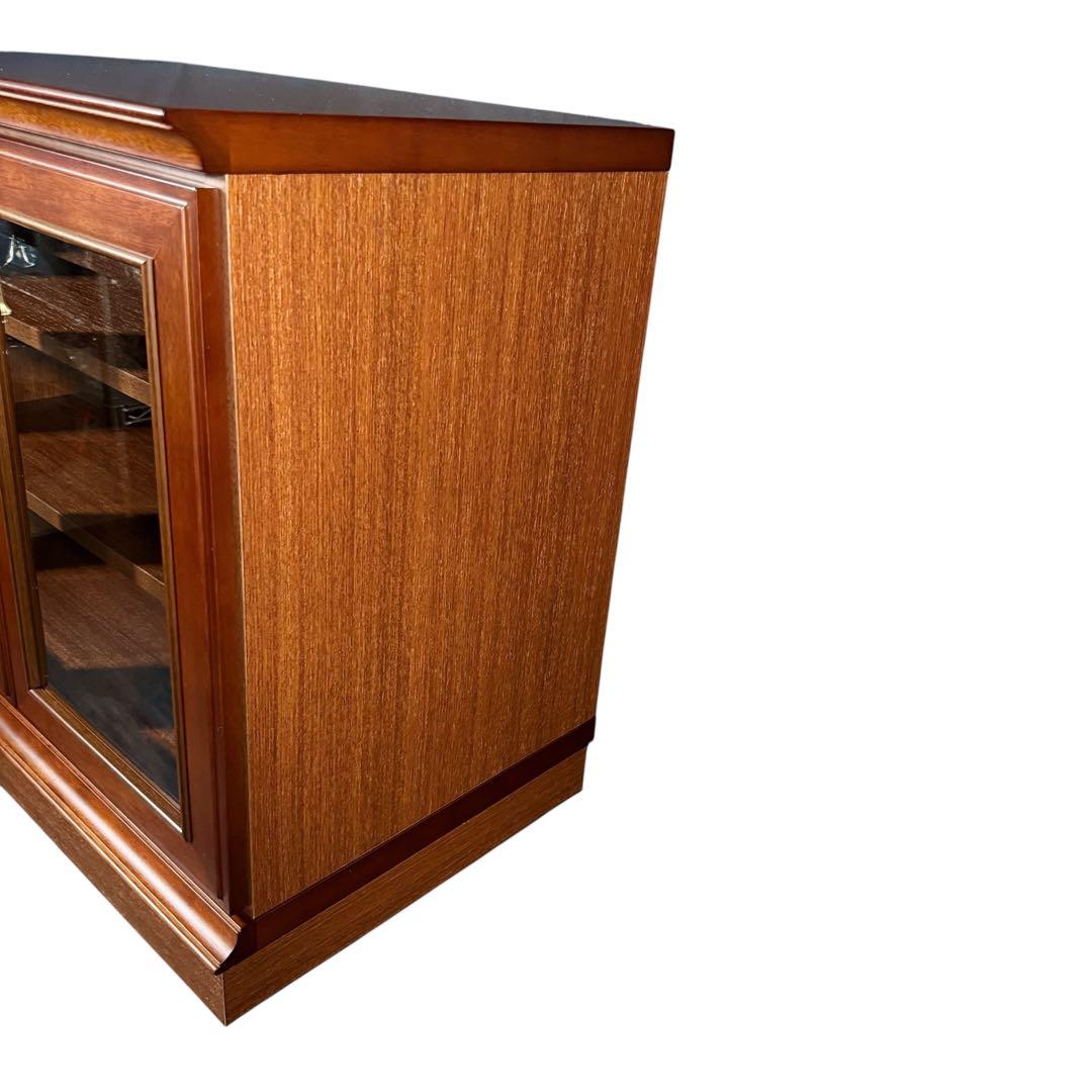 HR798 MARUNI マルニ木工 地中海シリーズ ローボードガラス扉