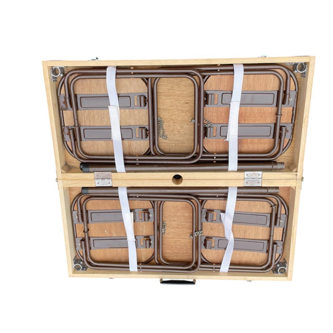 CAPTAIN STAG キャプテンスタッグ 折りたたみウッドテーブル＆チェア