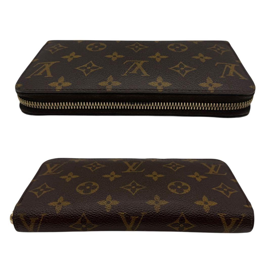 ルイヴィトン　ジッピーウォレット　ラウンドファスナー　フューシャ　ダミエ　長財布