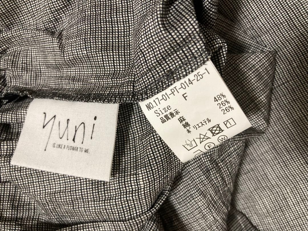 yuni キャミソールワンピース ペチパンツセット