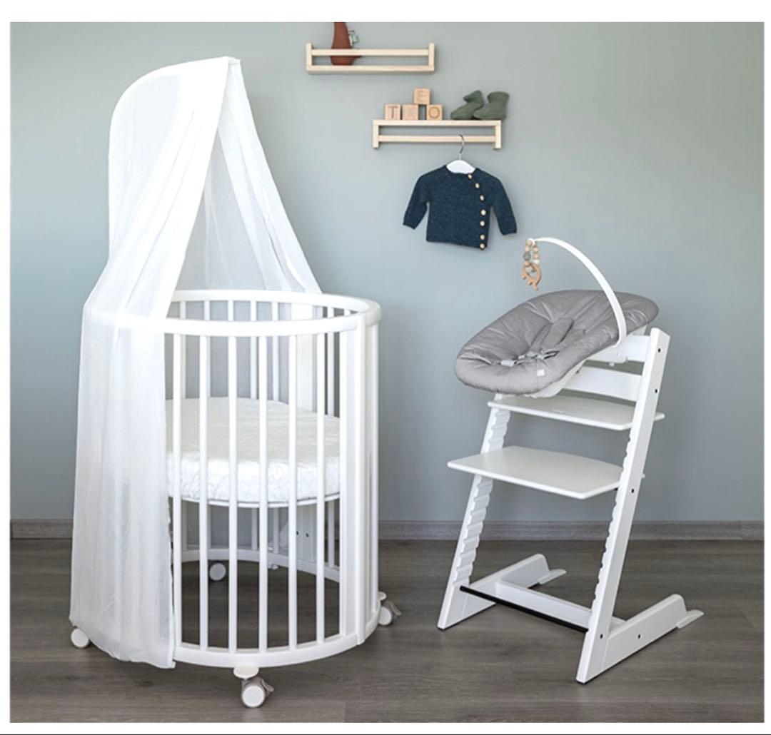 Stokke ストッケ　ベビーベッド　ミニ　スリーピー　ホワイト　V3