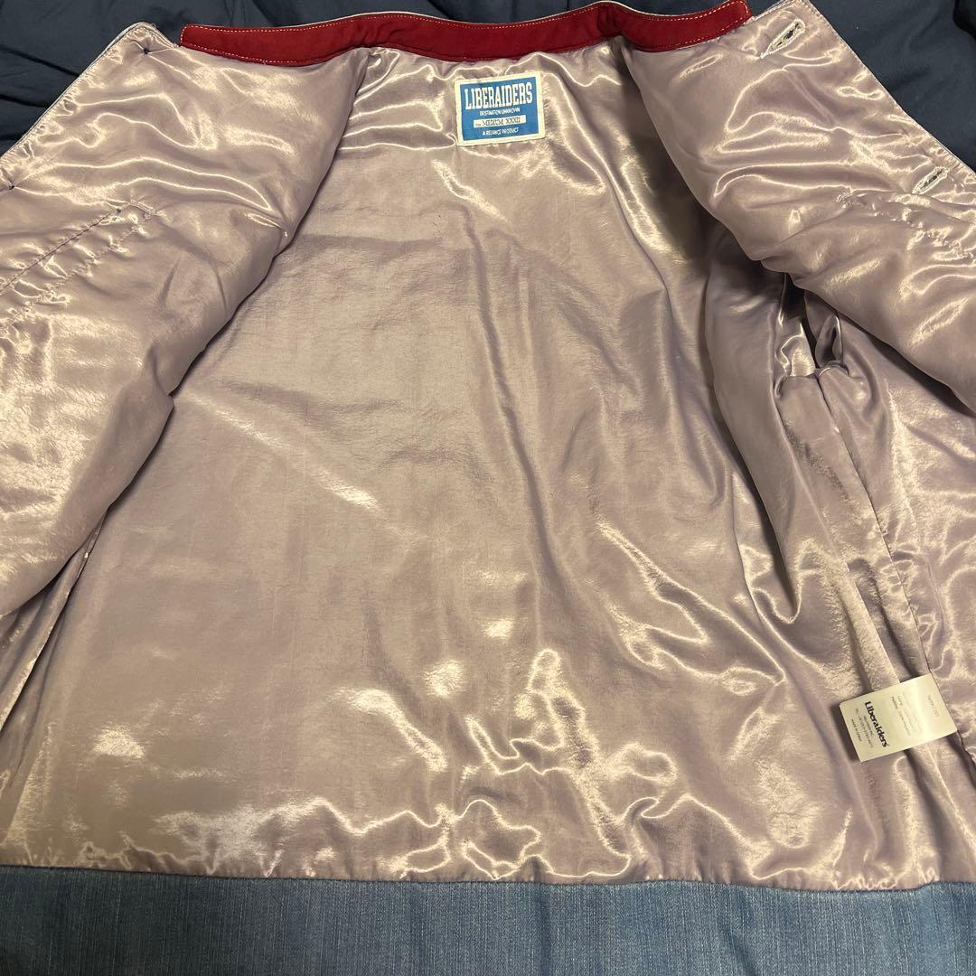 LIBERAIDERS LR DENIM PUFFER JACKET Mサイズ
