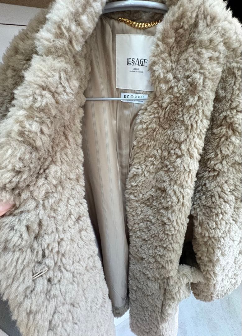 ジャーナルスタンド　レサージュ　ECOPELファーコート