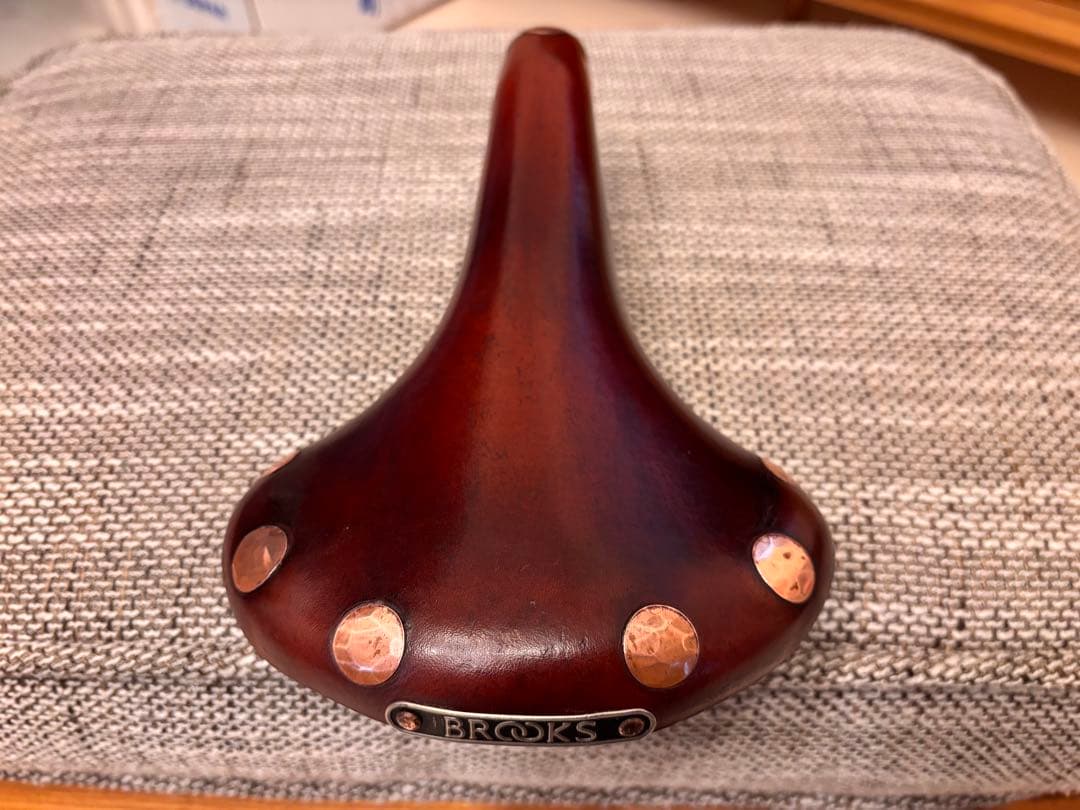 ブルックス　革サドル　チームプロフェッショナル　レザー　ブラウン　BROOKS