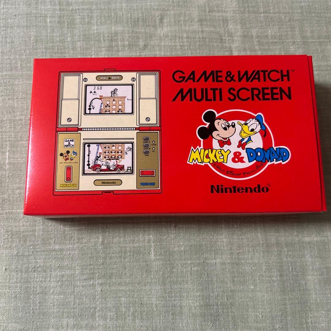 その他 GAME&WATCH MULTI SCREEN MIKEY&DONALD