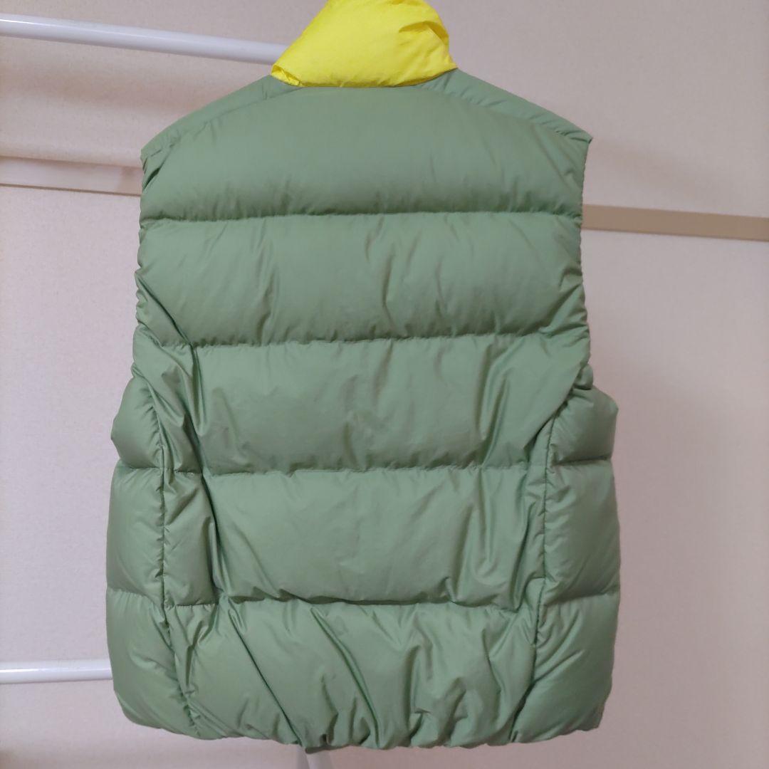 NANGA　マゼノリッジ　ベスト　サイズM　カーキ／イエロー