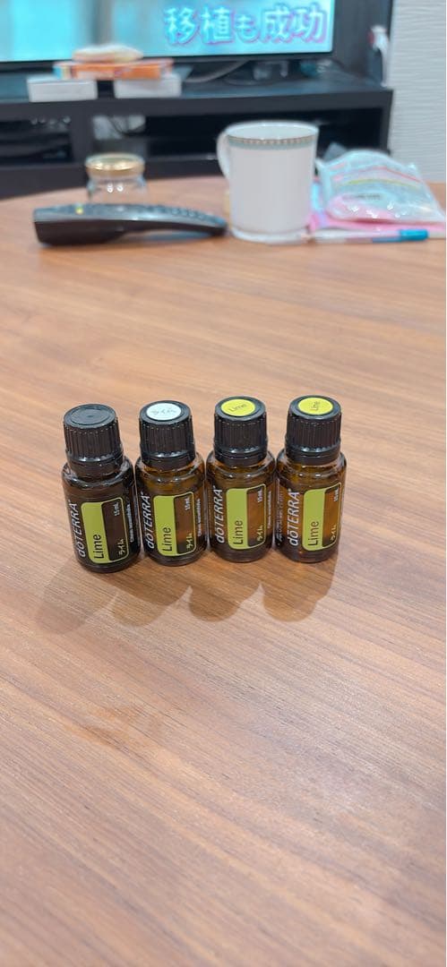 エッセンシャルオイル　ライム４本セット