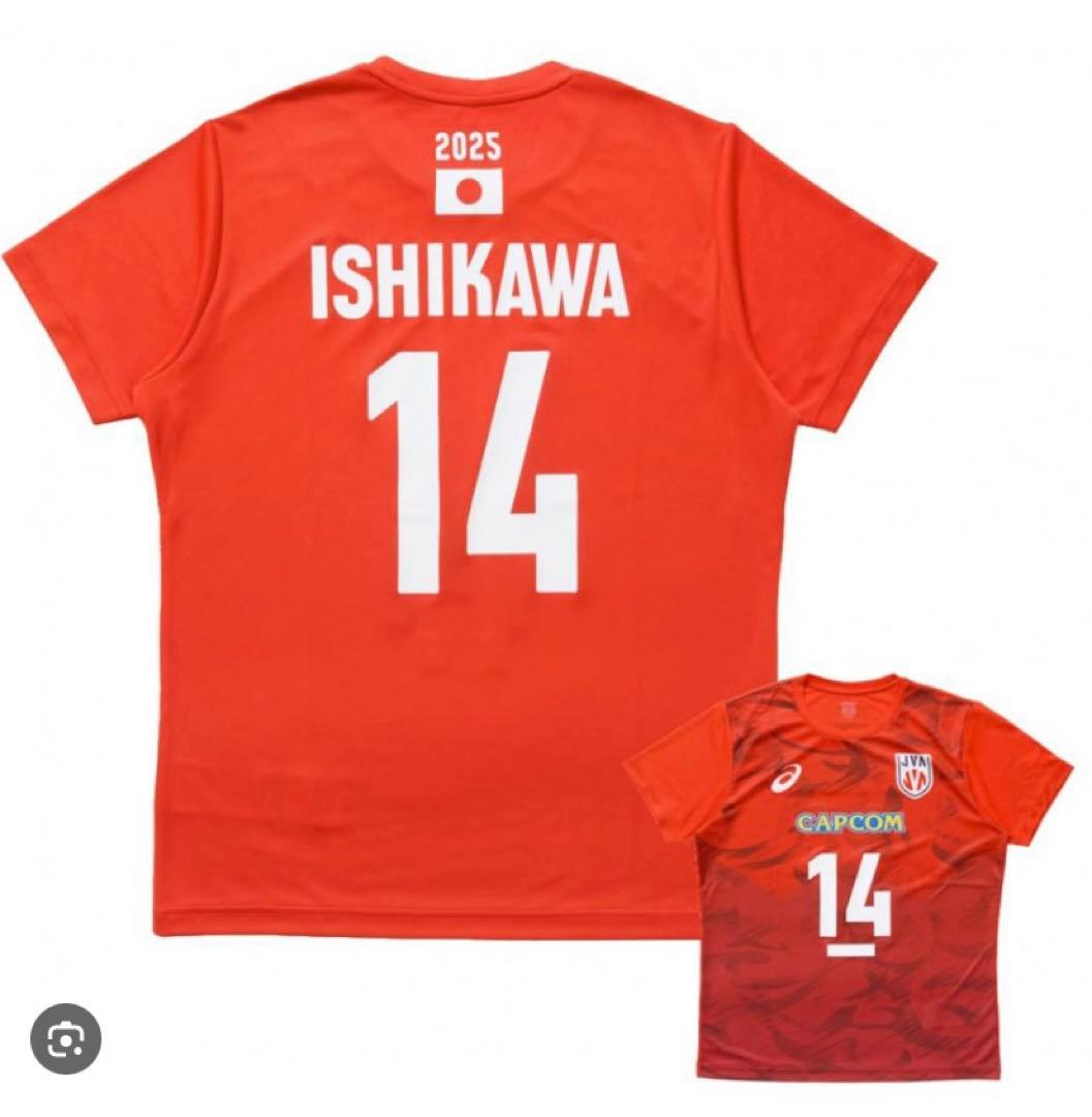 石川祐希　ネーションズリーグ2025応援Tシャツ　Lサイズ