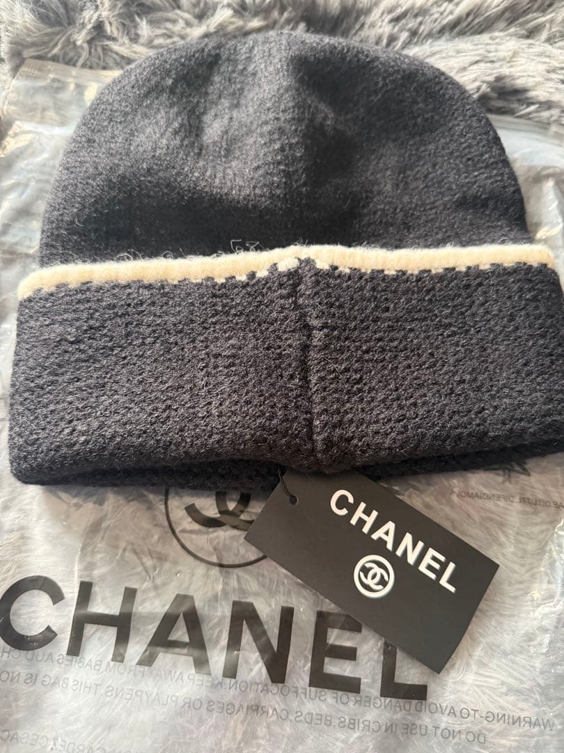 CHANEL ニット帽 ノベルティー